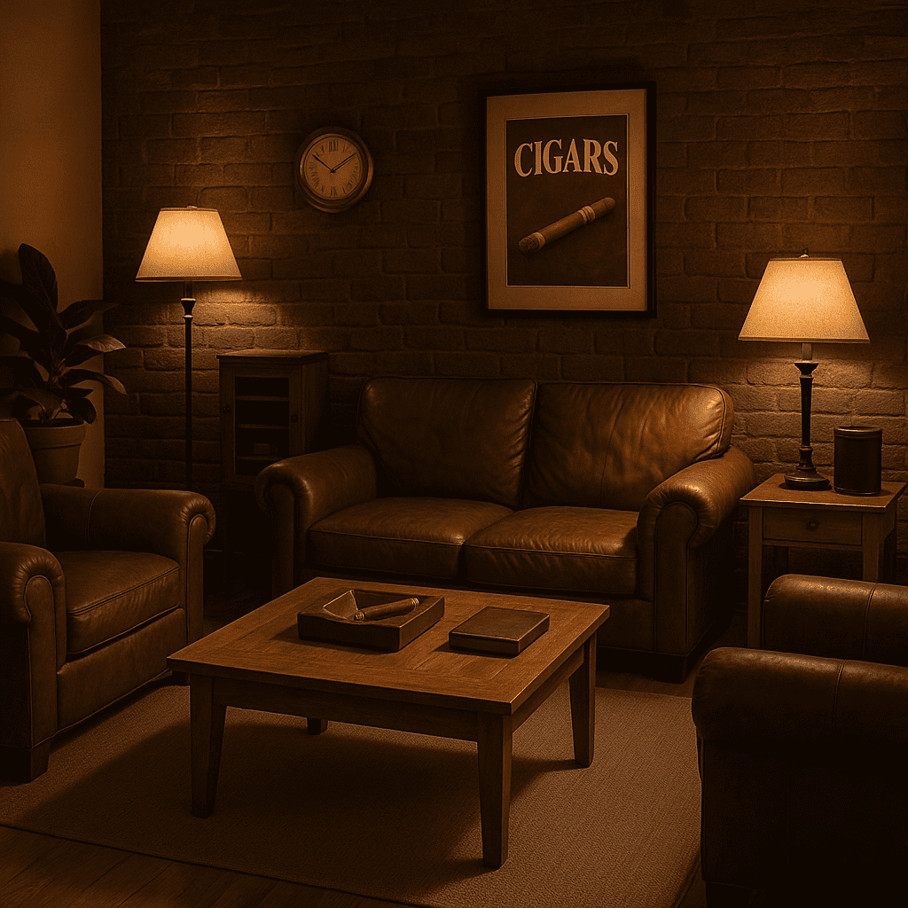 home cigar lounge